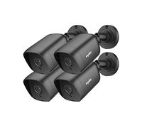 SANNCE Camera 1080P CCTV, 2MP Full HD Surveillance Camera for DVR Recording Security System with Outdoor IP66 Waterproof 100 ft Night Vision, 4 Pack Home Analog Camera Kits with Adapter