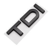 SANNIFA Car Emblems for Audi A3 A4 A5 A6 A7 A8 Q2 Q3 Q5 Q7 Q8 TDI,Front and Rear Emblems Logos Car Logo Car Body Tuning Styling Accessories,Black