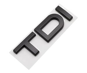 SANNIFA Car Emblems for Audi A3 A4 A5 A6 A7 A8 Q2 Q3 Q5 Q7 Q8 TDI,Front and Rear Emblems Logos Car Logo Car Body Tuning Styling Accessories,Black