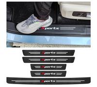 SANNITOU Car Door Sill Protector Strips Scratch Resistant Door Sill Bumper Protective Film AbrasionInterior Accessories for Volkswagen Caddy Maxi Cargo V 2020-2024, 5PCS,S