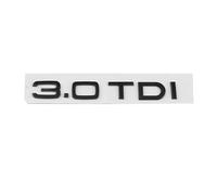 SANNITOU Car Emblems for A1 A3 A4 A5 A6 3.0 TDI 2.0TDI, Front and Rear Emblems Logos Car Logo Car Body Tuning Styling Accessories,B