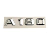 SANNITOU Car Emblems for Mercedes Benz AMG A45 A160 A180 A200 A260 W176 W177,Front and Rear Emblems Logos Car Logo Car Body Tuning Styling Accessories,A180
