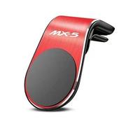 SANNITOU Car Phone Holder for Mazda MX-5 Miata NA NB NC ND 1990-2022, Phone Holder for Cars Air Vent Car Phone Mount Cradle 360° Rotation, Red