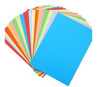 SANNIX 200 Sheets 10 Colors Coloured Paper A4, Coloured Origami Paper, Double Sided, Colored Copy Card Paper for Printing Manual Origami Paper DIY Arts and Crafts