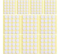 SANNIX 400 Pcs Candle Wick Stickers, Heat Resistance Candle Making Double-Sided Stickers