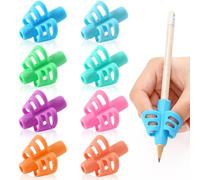 SANNIX 8 Pack Pencil Grips for Kids Handwriting, Grip Posture Correction Training Pen Writing Aid Tool for Kids Preschools Children Adults Students Elementary Teaching Tools