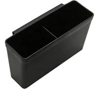 SANNO Flatware Cutlery Holder,Hanging Utensil Holder,Cutlery Drainer Caddy,Spoon and fork organizer,2 Compartment Attach to Dish Drying Rack