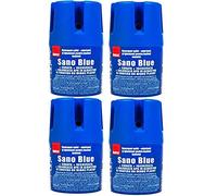 Sano Blue Water Toilet Bowl Cleaner Long Lasting Air Freshener WC Tablet Pack of 4