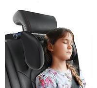 SANON Car Headrest Pillow, Adjustable U shaped Car Seat Headrest Pillow, Car Head Neck Support Sleeping Pillow for Adults