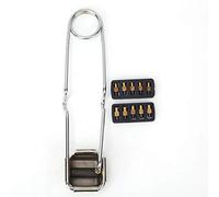 SANON Flint Striker, 1Pc Flints Spark Lighter Square Nickel-Plated Steel + 10Pcs Round Head Igniter Flints Outdoor Sports