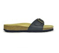 Sanosan Malaga Leather Navy Women's Mule Sandals
