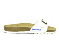 Sanosan Malaga Synthetic White Women's Mule Sandals