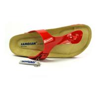Sanosan Womens/Ladies Geneve Lacquered Leather Sandals BS3125
