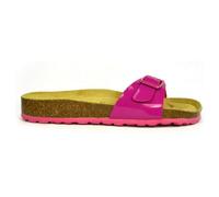 Sanosan Women's Malaga Lacquered Sandals in Fuchsia | Size: 6 Sanosan Fuchsia 6