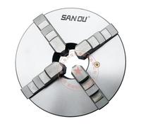 Sanou K12-100 4 Inch 4 Four Jaw 80mm Lathe Chuck Cartridge with Self-Centering Machine Tools Accessories for Lathe