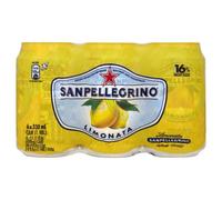 Sanpellegrino Limonata Cans 6 x 33 cl (Pack of 4, Total 24)