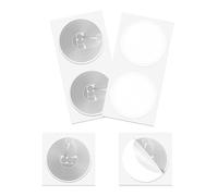 SANPOPO 10pcs NFC Tags NTAG215,White Programmable NFC tag Rewritable NFC （25mm）, 504 Bytes Memory, for Android iPhone and All NFC Enabled Device