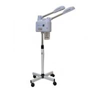 Sanqiao Professional Facial Steamer, 2 in 1 Warm and Cold Dual Spray Machine, Adjustable Height for Home and Beauty Spa, White