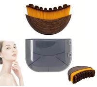 SANQiMAO Dry Brush Face Brush,Lymphatic Contour Face Brush, Lymphatic Drainage Massager for Face, Chin & Jawline Sculpting, Ergonomically Designed to Fit The Skin Precisely and Relieve Fatigue