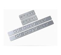 SANQIUTOU Car Door Sill Protector Strips for Discovery Sport 2014-2022, Sticker Trim Non Slip Anti Scratch Stainless Steel Material, 4 Pcs