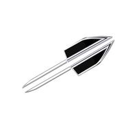 SANQIUTOU Car Emblem Decal Badge for Dacia Duster 2 (II) HM I 2018-2024, Front Grille Bumper Rear Trunk Emblem Sticker, Decals Decorations, Grille Logo,A