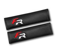 SANQIUTOU Car Seat Belt Pads Cover for Seat Ibiza 6j 6l fr Comfortable Car Accessories for Long Trips Strap Shoulder Cushion, Pack Of 2