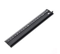 SANQIZ Aluminium Alloy L Type 20 cm Office Ruler Metal Cutting Ruler
