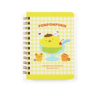 Sanrio 091596 B7 Ring Notebook, Pompompurin, Pompompurin, 5.0 x 3.9 x 0.6 inches (12.8 x 10 x 1.5 cm), Character