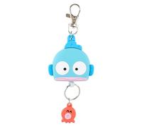 Sanrio 168971 Face Shaped Reel Key Chain Hangyodong Key Mascot Half Fish HANGYODON 5.5 x 0.7 inches (14 x 5.2 x 1.8 cm) Character