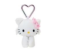 Sanrio 175480 Charmy Kitty Mini Mascot Holder, Polyester, Steel