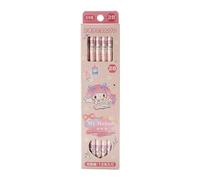 Sanrio 566161 Pencil Pack, 2B, My Melody, My Melody, 0.3 x 0.3 x 6.9 inches (0.8 x 0.8 x 17.6 cm), Kids Learning Stationery, Character