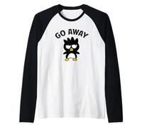 Sanrio Badtz-Maru Go Away Raglan Baseball Tee