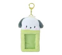Sanrio Boa Fabric Trading Card Holder (Enjoy Idol) Pochacco 370673, green