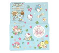 Sanrio Characters B Window Open Letter Set 8 Writing Paper + 4 Envelopes + 4 Stickers Made in Japan D21D