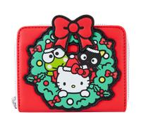 Sanrio: Christmas Wreath Zip Around Wallet