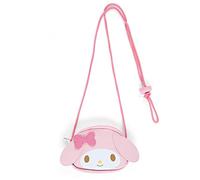 Sanrio Face Coin Purse, pink|white, My Melody