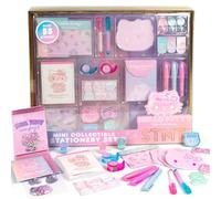 Sanrio Hello Kitty 50th Anniversary Mini Collectible Stationery Set by STMT, Over 50 Pieces of Cute Stationery, Sanrio Accessories, Cute Sticky Notes, Kawaii School Supplies, Fun Office Supplies