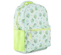 Sanrio Hello Kitty Allover School Backpack - Yellow, 16"H X 12"W X 5"D