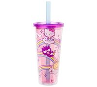 Sanrio Hello Kitty and Friends Carnival Cup With Lid and Straw | Holds 24 Ounces