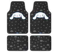 Sanrio Hello Kitty and Friends Cinnamoroll Carpet Car Floor Mats, Universal Fit for Cars Trucks SUVs Hello Kitty Car Accessories for Women Cute Car Accessories, Non-Slip Front Rear Floor Mats for Cars