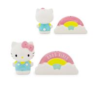 Sanrio Hello Kitty and Rainbow Ceramic Salt and Pepper Shaker Set