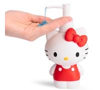 Sanrio Hello Kitty Bathroom Décor, Soap/Lotion Resin Pump Dispenser, 10.36 Ounces, Red, (Officially Licensed Product) by Franco