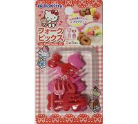 Sanrio Hello Kitty Food Fruit Cocktail Fork Picks 2 patterns 8 pics Bento Party (Fork)