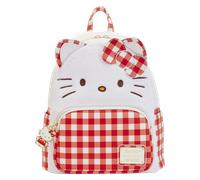 Loungefly Hello Kitty Mini Backpack Gingham Cosplay Official White One Size
