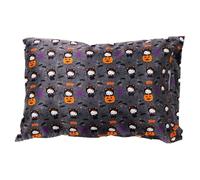 Sanrio Hello Kitty Skeleton Halloween Beauty Silky Satin Standard Reversible Pillowcase Cover 20x30 for Hair and Skin, (Officially Licensed Product) by Franco Collectibles