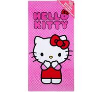 Sanrio Hello Kitty Towel for Kids Teens Women Soft Absorbent Bath Shower Swimming Beach Towel Quick Dry Kuromi Kawaii Anime Holiday Essentials 140 x 70cm (Pink, 70x140cm)