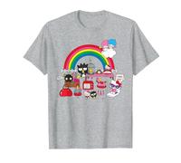 Sanrio Hello Kitty Yardsale Cute Graphic T-Shirt, Men, Heather Grey, 3X-Large