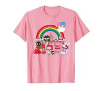 Sanrio Hello Kitty Yardsale Cute Graphic T-Shirt, Men, Pink, X-Large