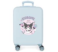 Sanrio Kuromi Always in Style Cabin Suitcase Blue 38 x 55 x 20 cm Rigid 2 kg Combination Lock Side ABS 2 kg 35L Hand Luggage