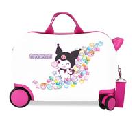 Sanrio Kuromi Candies Children's Suitcase, White, 45 x 31 x 20 cm, Rigid, 1.8 kg, ABS, 1.8 kg, 24.6 L, Hand Luggage